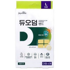 제이웨이브 듀오덤 밴드 대형 4p, 1개