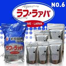 러브라바 6호 [택배비 2500원] 양어장종묘사료 사료, 70g, 1개