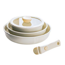 Empathy Kitchen 可拆式把手鍋具組, 18cm湯鍋+22cm炒菜鍋+26cm平底鍋+可拆卸手柄