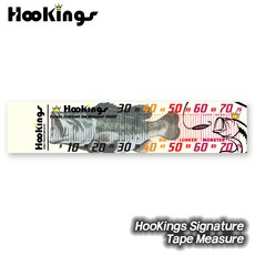 후킹스 시그니쳐 계측 피싱 줄자, 1개, 화이트