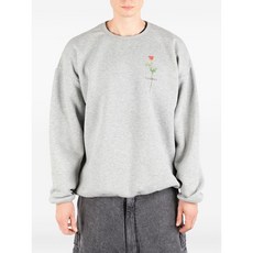 소시에떼아노님 로즈 그래픽 스웨트셔츠