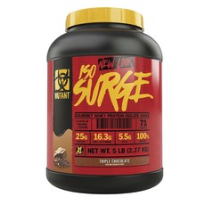 Mutant 分離乳清蛋白粉 三倍巧克力口味, 2.27kg, 1罐