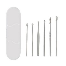 휴대용 스테인리스 귀이개 6종 세트