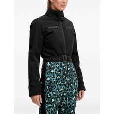 EA7엠포리오아르마니 레오파드 프린트 지퍼 스키 팬츠