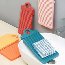 미니 빨래판 세면대 싱크대 손빨래 세탁용품 SW02003, 오렌지