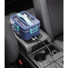 차량용전자레인지 차량 캠핑 캠핑전자렌지 캠핑카용 자동차 화물차 전자레인지 다크블루12V24V 차량가정 겸용 1800ML 무수 (