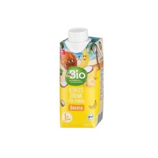 독일 디엠 유기농 코코넛 음료 Kokos&Banana 330ml 유아 키즈 쥬스, 330g