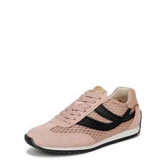 Vince 여성용 오아시스 러너-w 레이스업 패션 스니커즈 샴페인 골드 가죽 469177