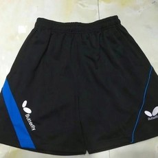 새 탁구복 남녀 반바지 트레이닝 바지 속건 통기 학원 탁구 훈련 반바지