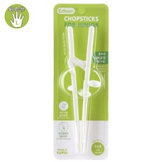 에디슨 젓가락 1개/ 연습 교정 성인 주니어용, 주니어용 (왼손-흰색) 1개, 1개