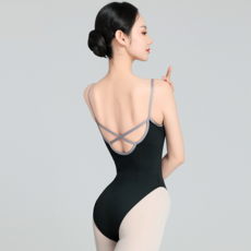 그리리 레오타드 끈나시 발레복 연습복 취미 발레 바디수트