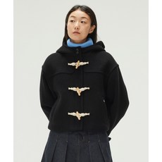 매장정품 리 LEE 우먼 숏 더플 코트 블랙 LE2404CT60BK 658078