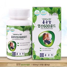 종근당 엽산600골드, 90정, 1개