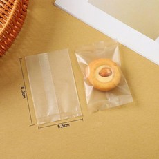 실링 비닐봉투 1000매 미니 포장봉투 선물 간편한, 100개, 1개, 5.5 x 8.5cm
