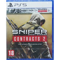 PS5 狙擊之王 幽靈戰士 契約 1 2 合輯 中文版 Sniper Ghost Warrior, 歐版封面中文版