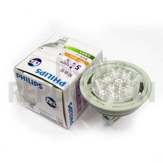 필립스 LED할로겐 MR16 - AC 12V 5W, 전구색, 1개