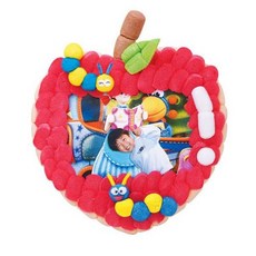 플레이콘/액자만들기/사과/5인용, 단품, 단품