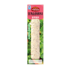 사조대림 닭가슴살 네모나 블랙페퍼 80g×20개, 80g, 20개