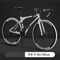 자전거 초경량자전거 MTB 입문용, 21단, 2. 블레이드 흰색