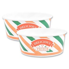 380cc 일회용 밥그릇 500개 일회용 종이용기 종이그릇 국그릇 휴게소 감자용기, 1개, 500개입