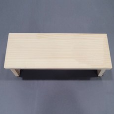 이앤위즈 큰기도의자 무인쇄 교회용품 접이식 무릎의자 간이 휴대용의자, 우드(무인쇄)