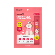 펫 보령 리베펫 댕댕짜요 피부건강 15g X 6개입, 기본선택