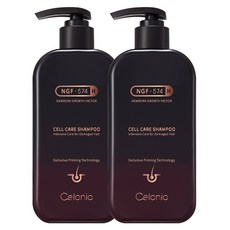 셀로니아 574H 셀 케어 샴푸, 300ml, 2개