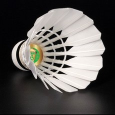 凱唯樂 競賽級羽球 鵝毛 練習訓練用 穩定飛行, 1個, 賽級 6 【77速】對標華美A2 R66