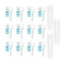 Oral B Crossaction 4733 4734 4732 듀얼 클린 교체용 칫솔 헤드 12개 딥 클린 치아, 표시된 대로
