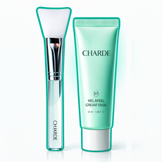 (정품)정선희 기미팩 샤르드 멜라케어 멜라필 크림 마스크 뜯는 흑자 필오프팩 멜라 크림 50ml 멜라닌 기미 흡착케어 +브러쉬, 1개, 1개입