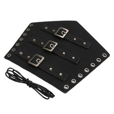 갑옷 졸업사진 코스프레 중세 어깨 가죽 컨셉 코스튬 할로윈 소품 커버 버클 기사단 전사