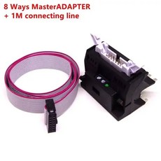 41F-1Z-C2-1 HF41F 24-ZS 12-ZS 1CO 슬림/SSR 릴레이 마운트 LED 보호 회로가있는 스크류 소켓 웨이퍼 릴레이 5V 12V 24V 230V, 규격 없음, 8 way MasterADAPTER