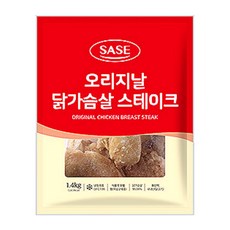 푸드올마켓_ 사세 오리지날 닭가슴살 스테이크 1.4kg /냉동, 1개