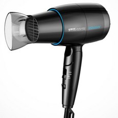 유닉스 이온 헤어 드라이어 UN-B1453 2000W 접이식 미니 드라이기, 단품