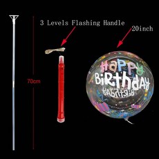 탱탱볼 롤링볼 실리콘볼 빅볼 고무공 문볼 촉감볼, 1pcs, 20inch, red handle-C