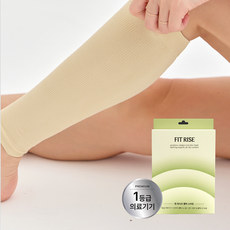 핏라이즈 1등급 의료용 압박스타킹 압박밴드 무발, 종아리/무릎형, 1개