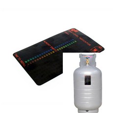 잔량표시 부탄가스통 프로판가스 가스측정기 가스통 인디케이터, 1개