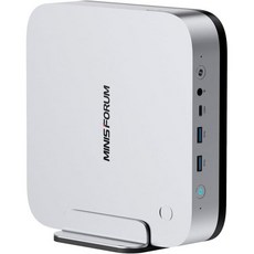 미니스포룸 AI X1 Pro-370 미니 PC AMD Ryzen 9 HX 370 베어본 RAM/SSD/OS 데스크톱 컴퓨터 HDMI|DP|2xUSB4 출력 2xRJ45 포, X1 Pro-370(32+1T), 32GB