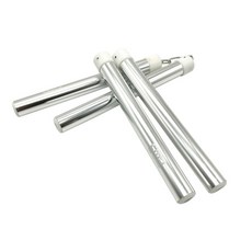 1+1 알루미늄 쌍절곤 소 봉 길이 24 cm 수련용 경쾌한소리 태권도 합기도 연습용 시범용 호신용 빨강 금색 은색 파랑 짤랑이, 은색x2, 1세트