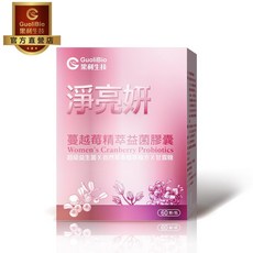 果利生技 淨亮妍 蔓越莓精萃益生菌膠囊, 1個
