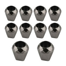 스토퍼 코드락 끈조리개 끈마무리종 단추종, 구슬_종-흑니켈, 10개