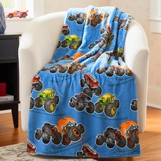 프랑코 키즈 침구 슈퍼 소프트 플러시 던지기 담요 46인치 x 60인치 퍼우 패트롤 걸스, Hot Wheels X 몬스터 트럭