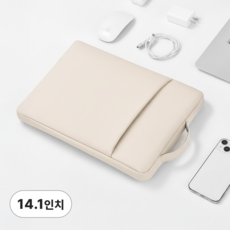 제로필 노트북 파우치, 1개, 베이지