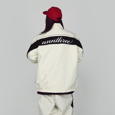 2425 NNN - Slantwise2- JACKET - 연아이보리+블랙