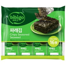 CJ 명가 파래김 16P, 64g, 7개
