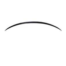 메르세데스 벤츠 C 클래스 W206 C200 C43 C63 AMG 2022+용 리어 트렁크 윙 스포일러 테일 고정형 윈드 바, 한개옵션1, 02 Gloss Black