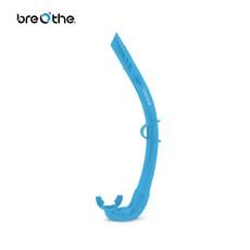 游龍潛水 BREATHE 自潛呼吸管 - 可折疊自由潛水呼吸管 (附收納殼), 湖水藍