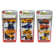 세계유통 4P 건설미니카, 4P 건설미니카_A세트