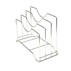 파워락 스텐 주방 스탠드 도마꽂이, silver, 2개