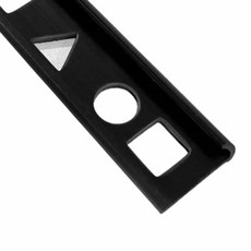 요비월드 재료 분리대 pvc 흑색 코너보호대 타일이음새 타일마감, 10mm, 10mm